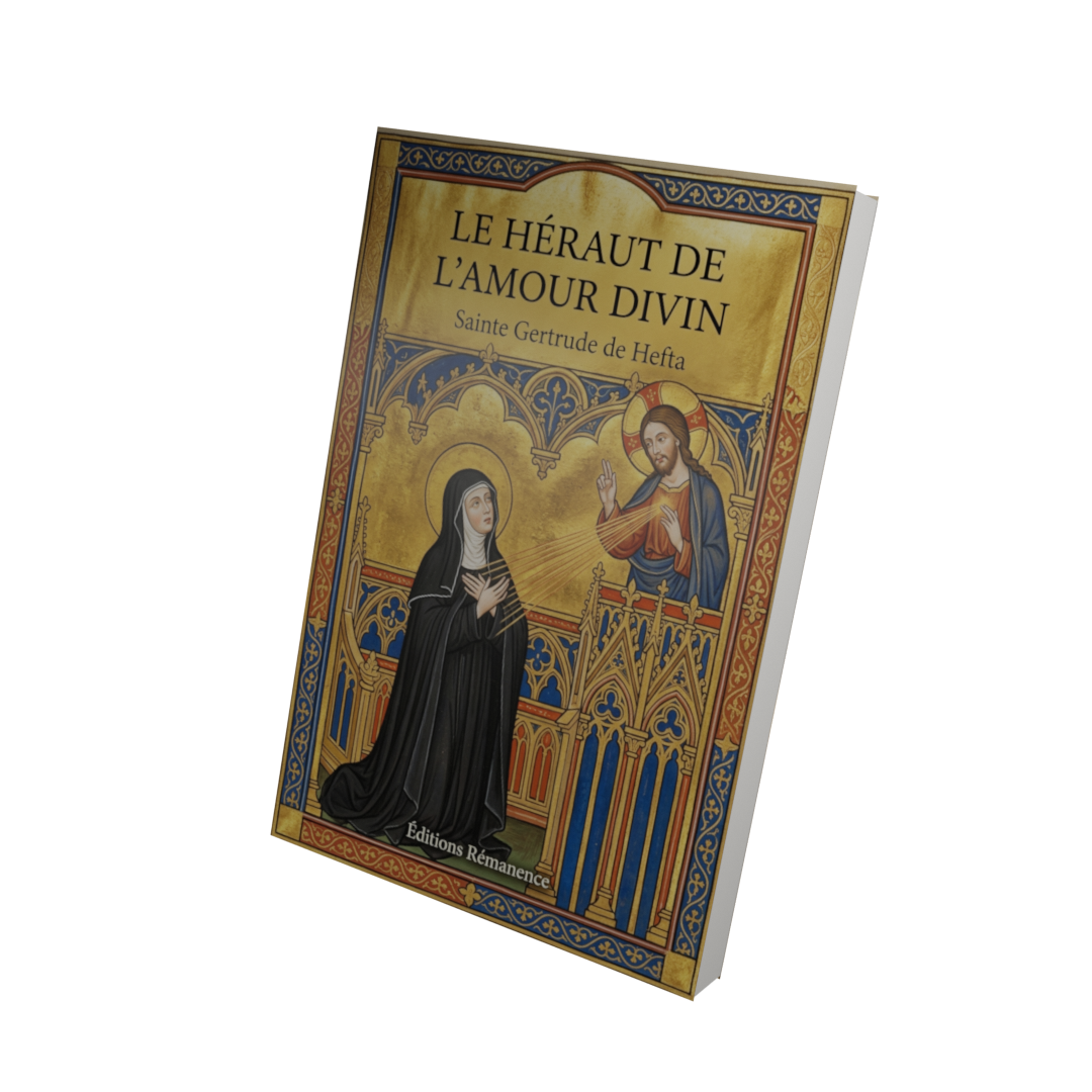 Le héraut de l'amour divin - Sainte Gertrude de Hefta (Vue 3D)