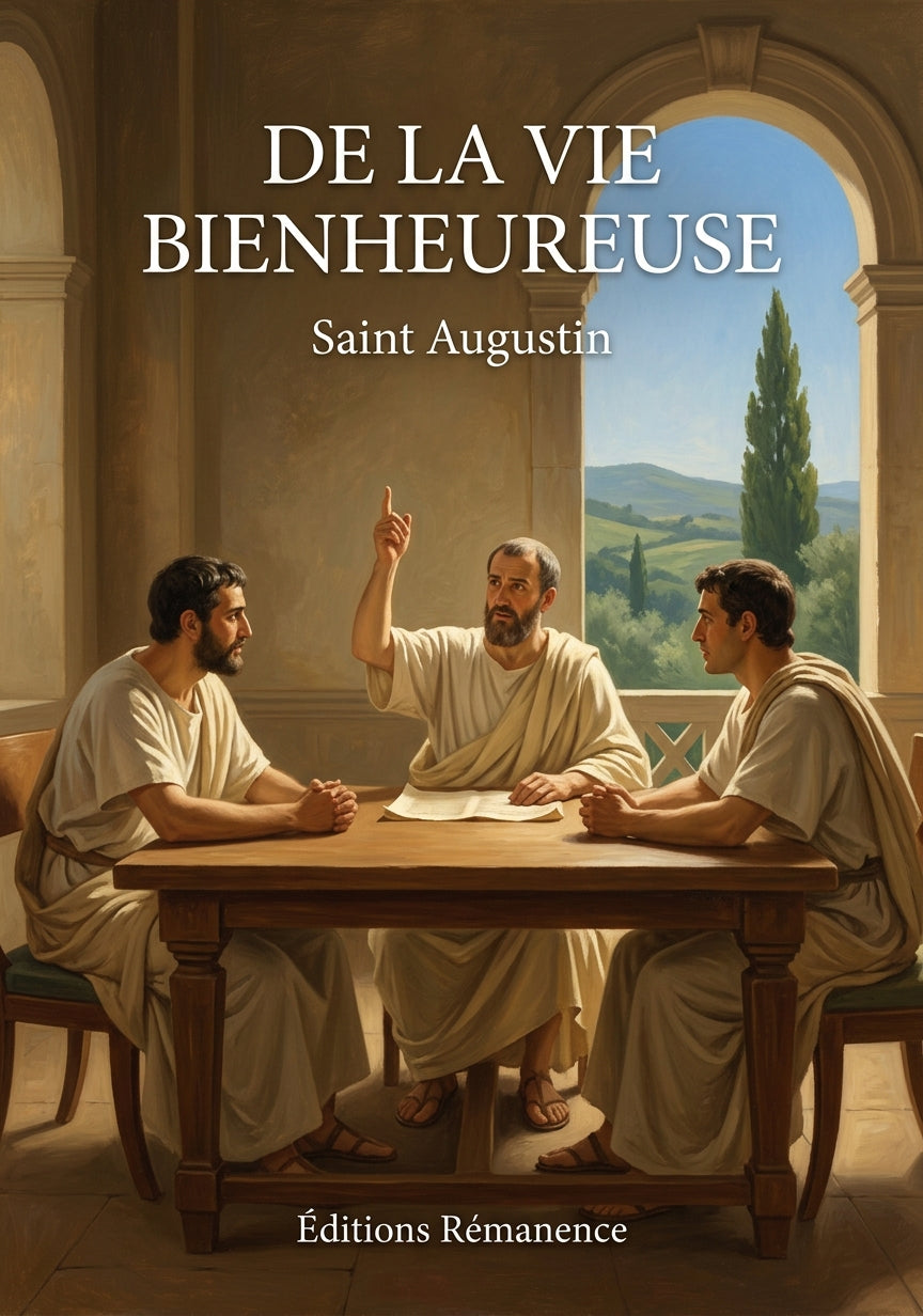 De la vie bienheureuse - Saint Augustin (Couverture)