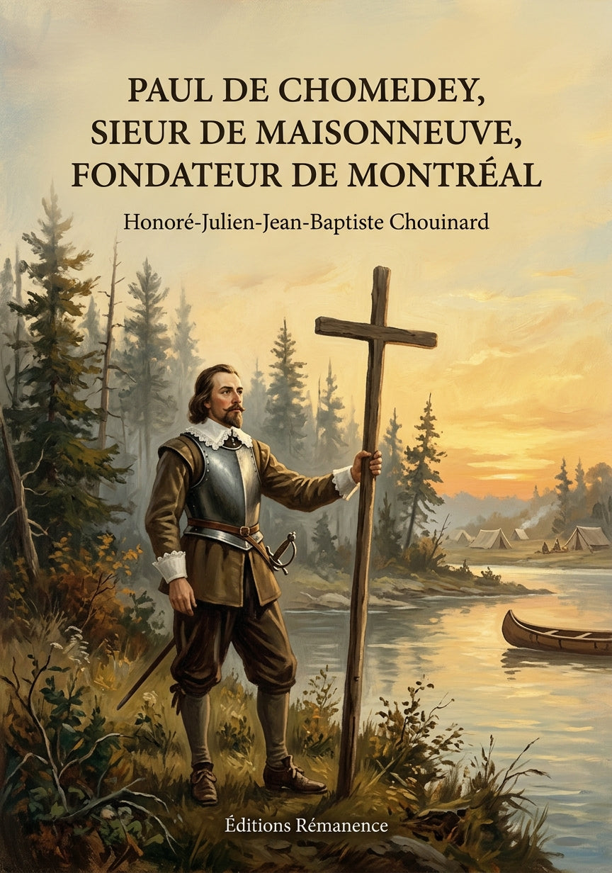 Paul de Chomedey, sieur de Maisonneuve, fondateur de Montréal - Honoré-Julien-Jean-Baptiste Chouinard (Couverture)