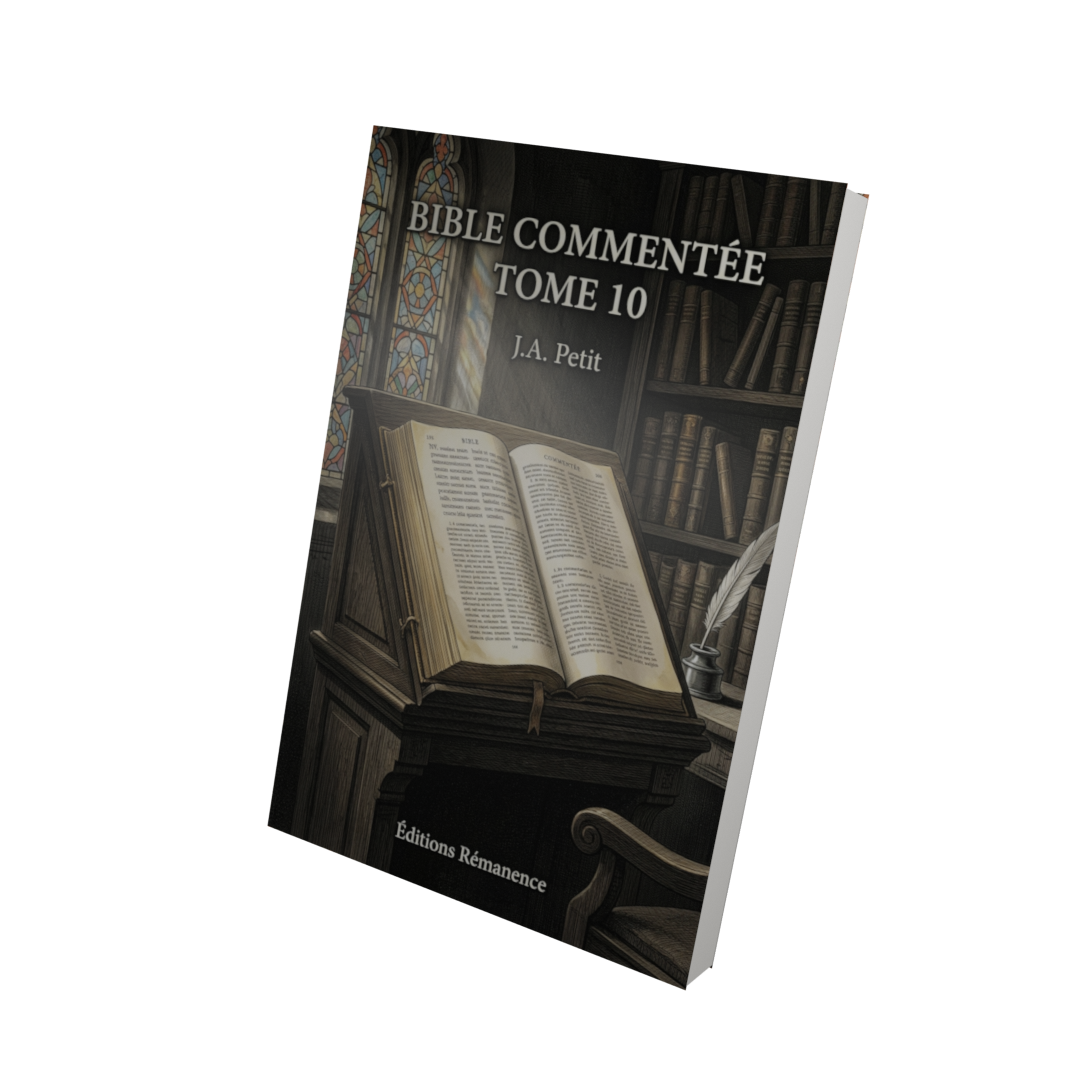 Bible commentée Tome 10 - J.A. Petit (Vue 3D)