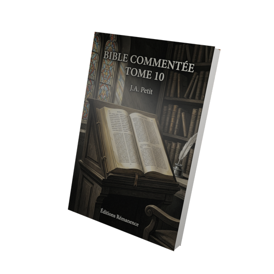 Bible commentée Tome 10 - J.A. Petit (Vue 3D)