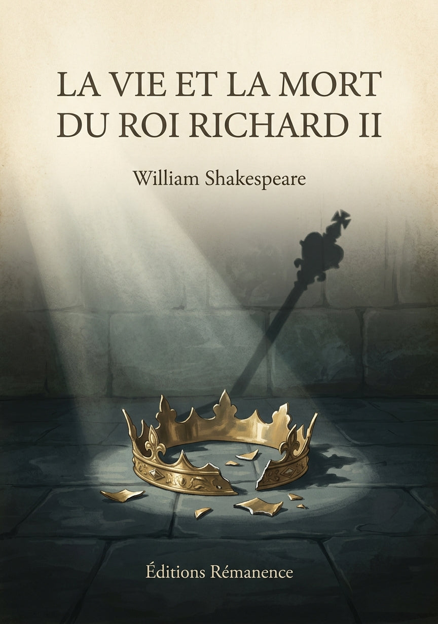 La vie et la mort du roi Richard II - William Shakespeare (Couverture)