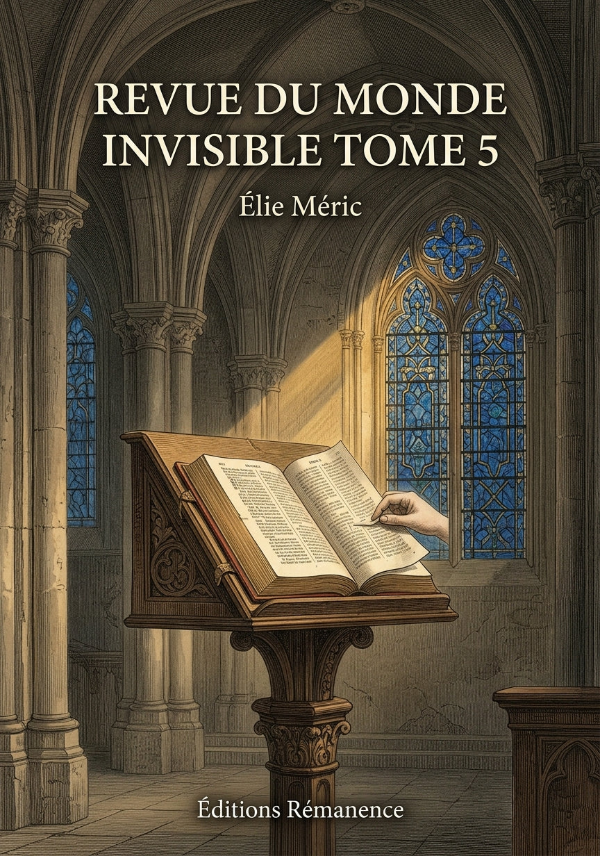 Revue du monde invisible Tome 5 - Élie Méric (Couverture)