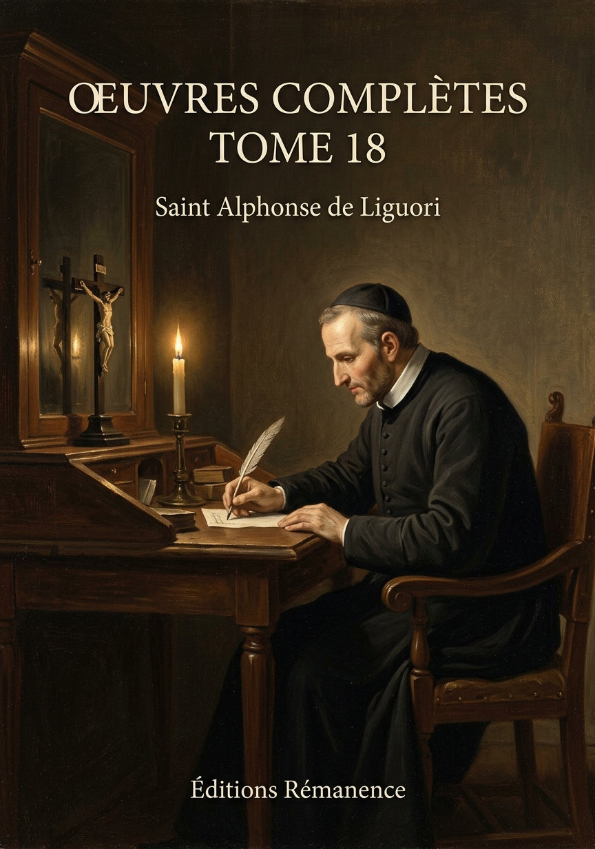 Oeuvres complètes Tome 18 - Saint Alphonse de Liguori (Couverture)