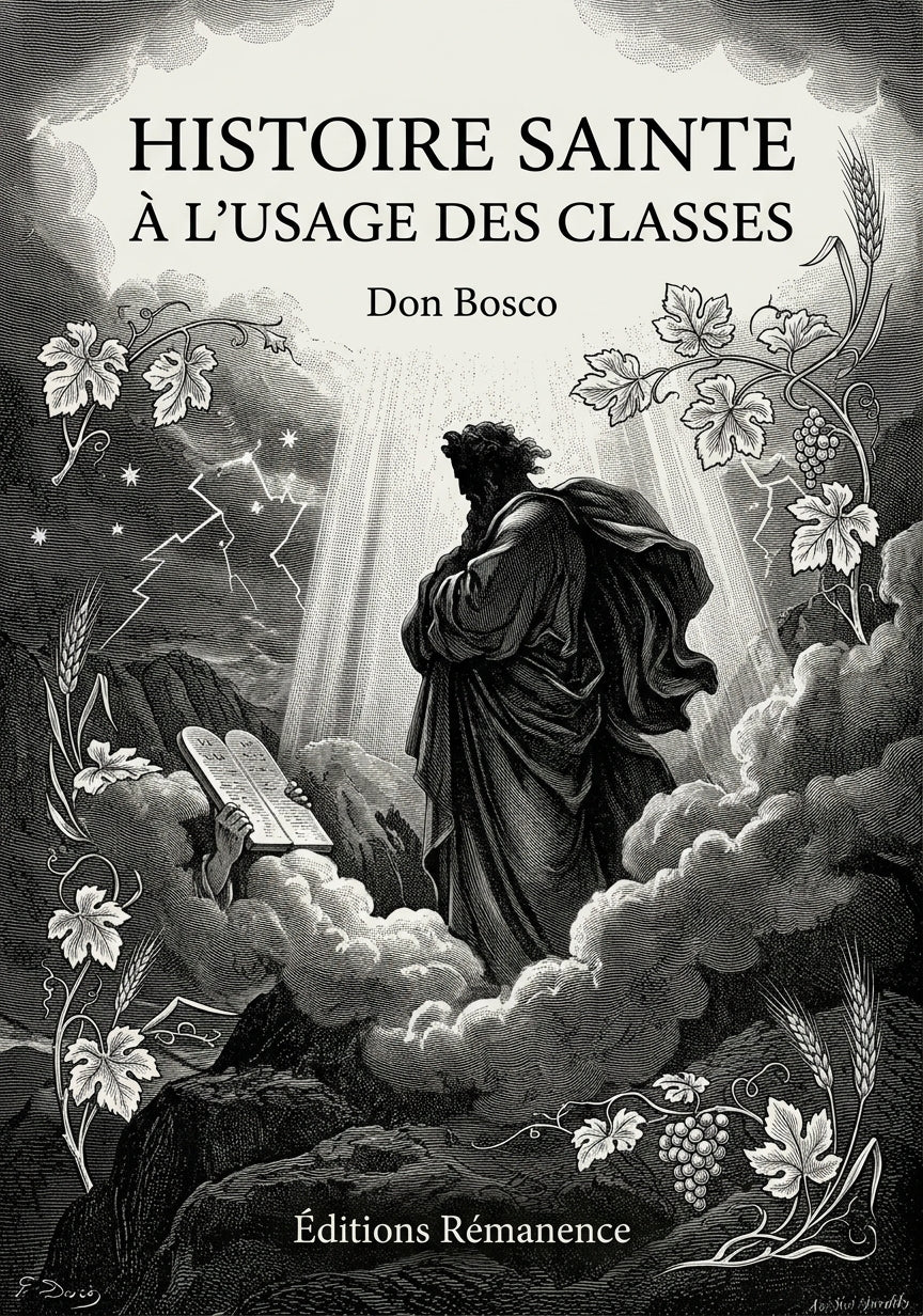 Histoire sainte à l'usage des classes - Don Bosco (Couverture)