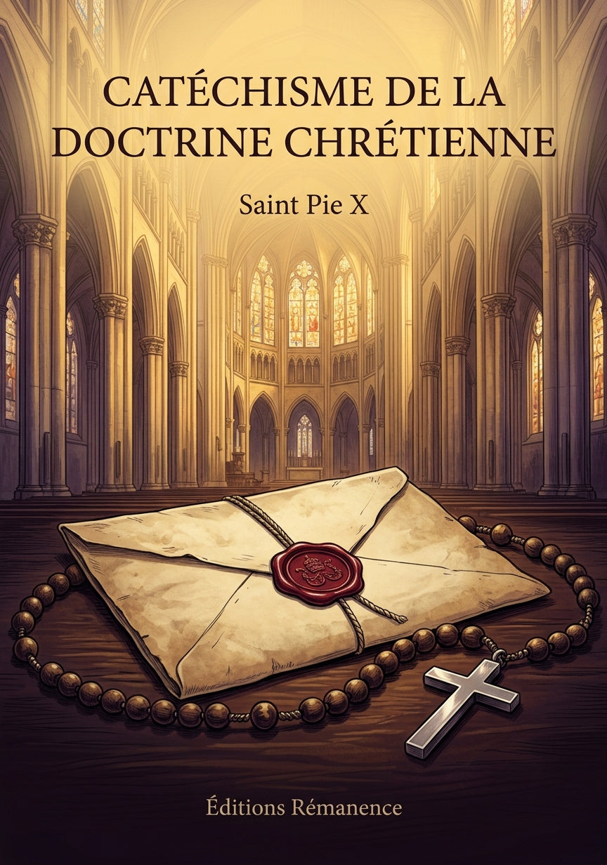 Catéchisme de la doctrine chrétienne - Saint Pie X (Couverture)