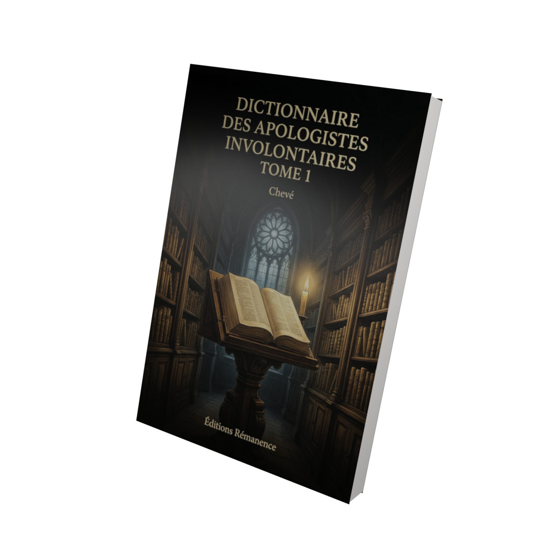 Dictionnaire des apologistes involontaires Tome 1 - Chevé (Vue 3D)
