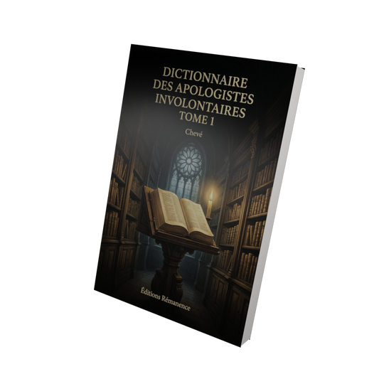 Dictionnaire des apologistes involontaires Tome 1 - Chevé (Vue 3D)