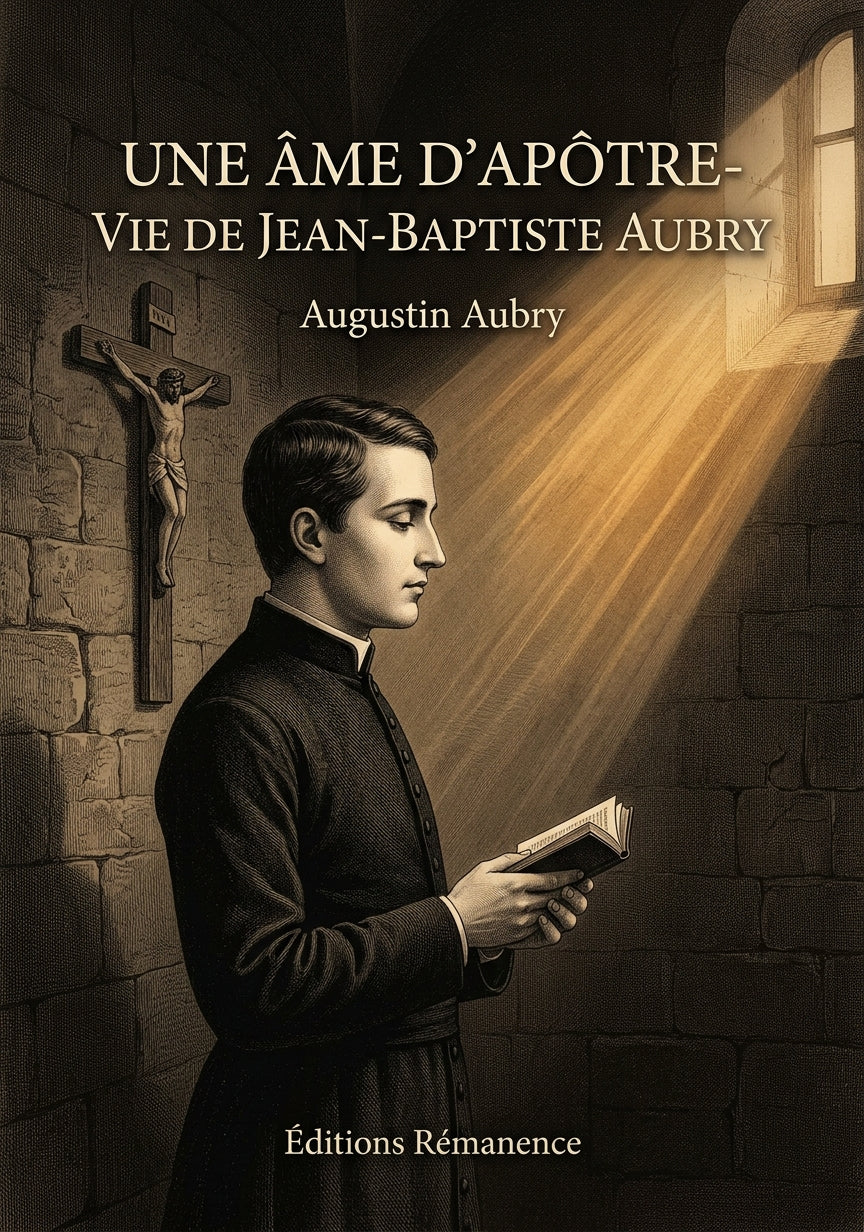 Une âme d'apôtre - vie de Jean-Baptiste Aubry - Augustin Aubry (Couverture)