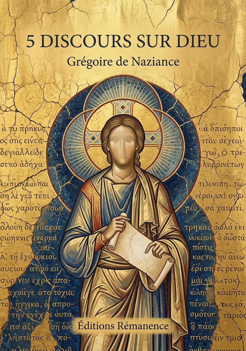 5 discours sur Dieu - Grégoire de Naziance (Couverture)