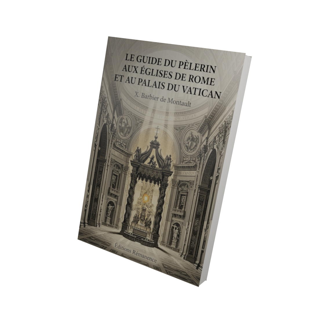 Le guide du pèlerin aux églises de Rome et au palais du Vatican - X. Barbier de Montault (Vue 3D)