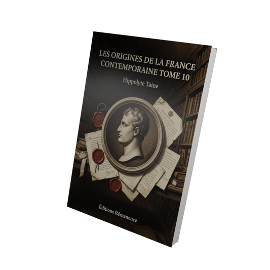 Les origines de la France contemporaine Tome 10 - Hippolyte Taine (Vue 3D)