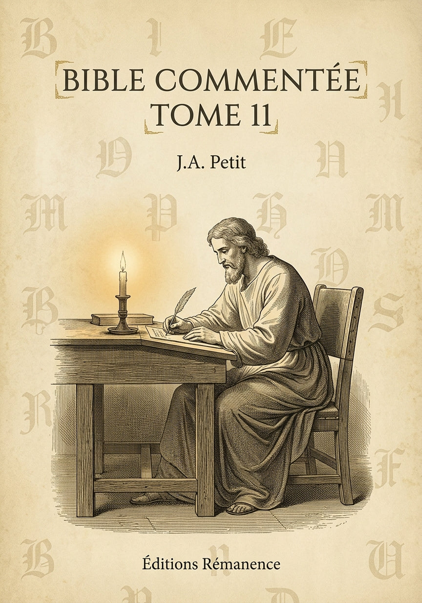 Bible commentée Tome 11 - J.A. Petit (Couverture)