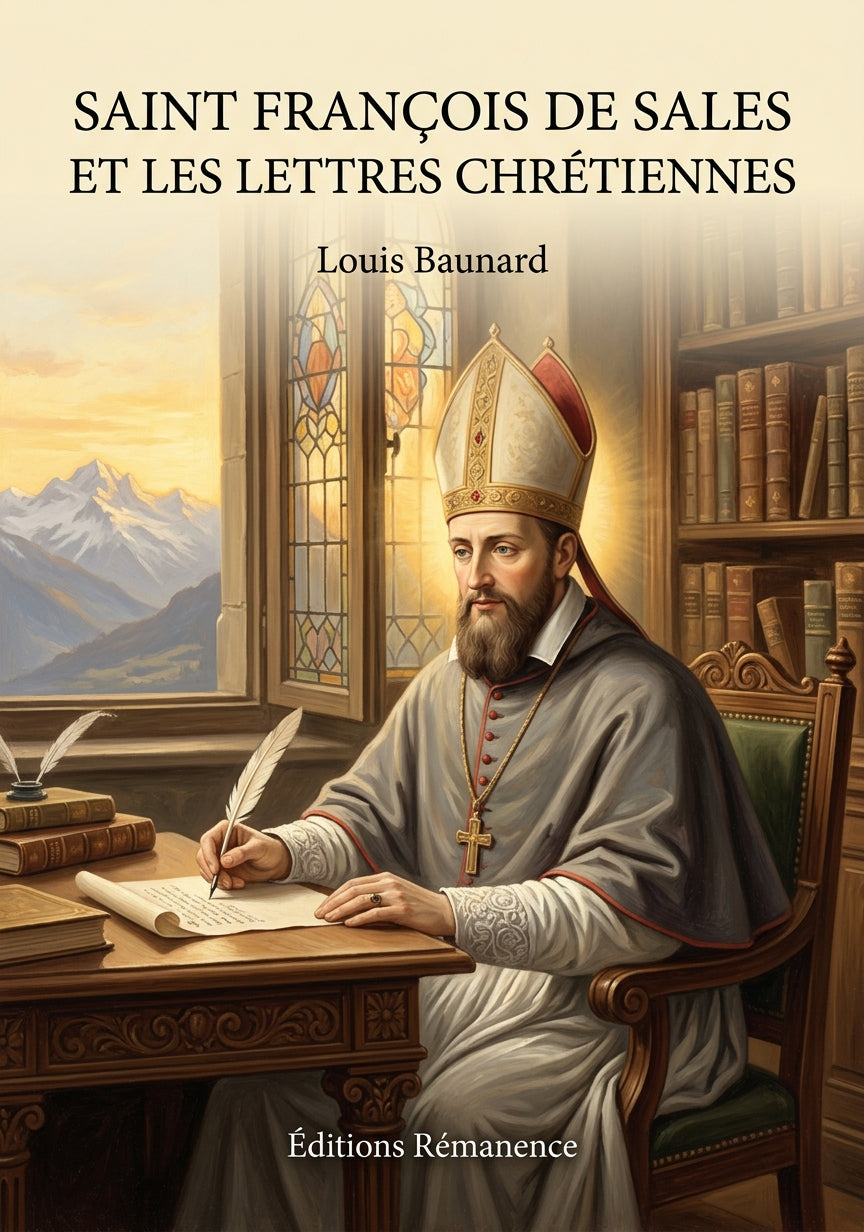 Saint François de Sales et les lettres chrétiennes - Louis Baunard (Couverture)