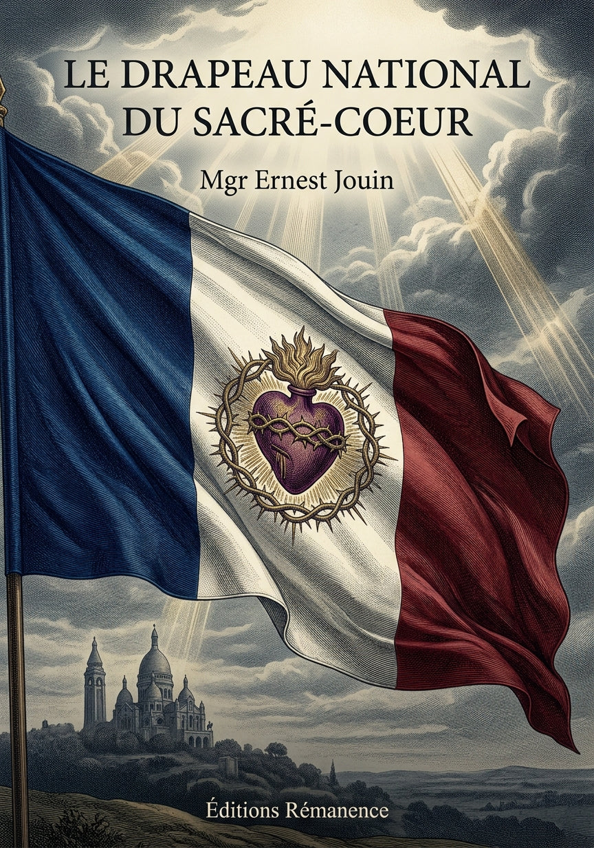 Le drapeau national du Sacré-Coeur - Mgr Ernest Jouin (Couverture)