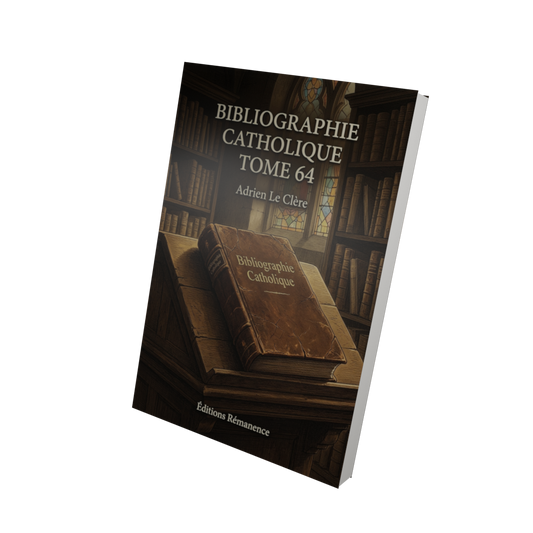 Bibliographie catholique Tome 64 - Adrien Le Clère (Vue 3D)