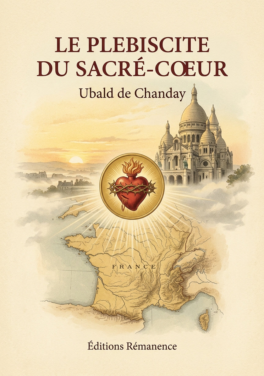 Le plebiscite du Sacré-Coeur - Ubald de Chanday (Couverture)