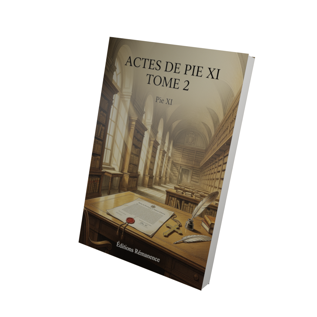 Actes de Pie XI Tome 2 - Pie XI (Vue 3D)