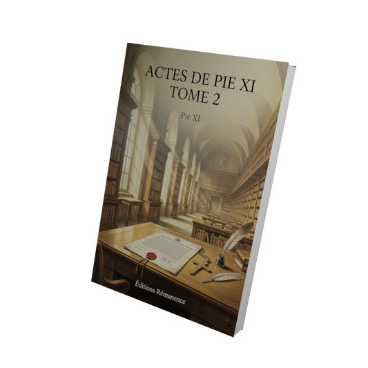 Actes de Pie XI Tome 2 - Pie XI (Vue 3D)