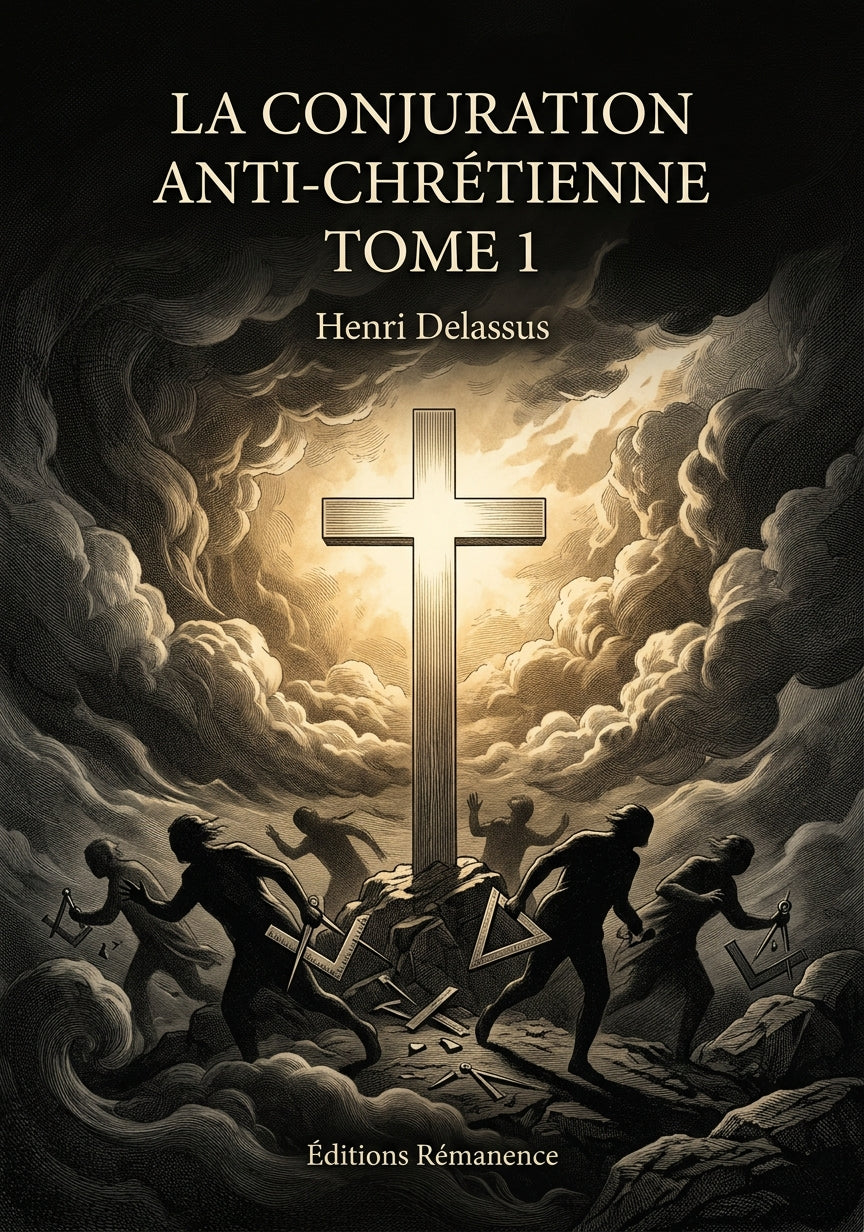La conjuration anti-chrétienne Tome 1 - Henri Delassus (Couverture)