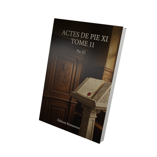 Actes de Pie XI Tome 11 - Pie XI (Vue 3D)