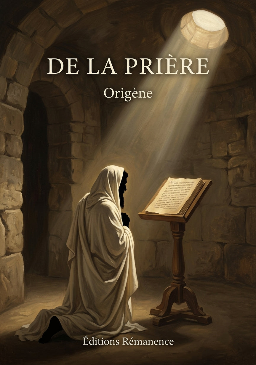 De la prière - Origène (Couverture)