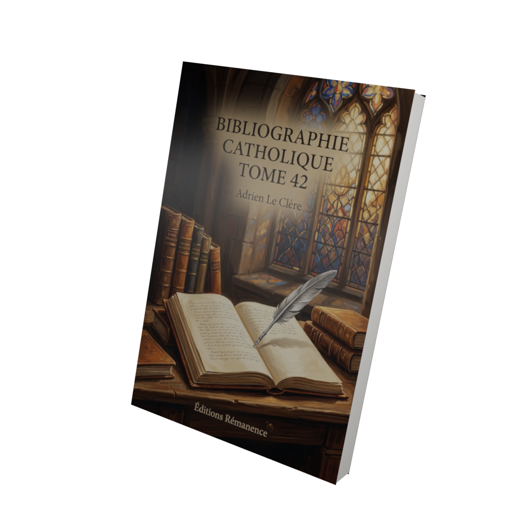 Bibliographie catholique Tome 42 - Adrien Le Clère (Vue 3D)