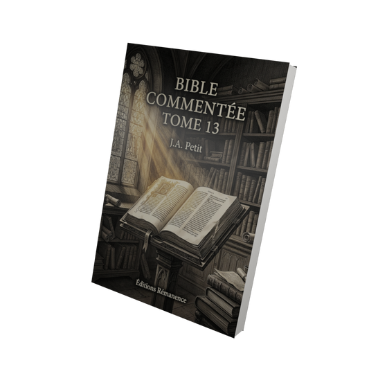 Bible commentée Tome 13 - J.A. Petit (Vue 3D)