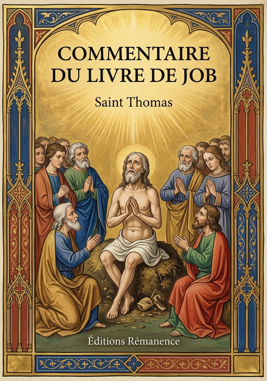 Commentaire du livre de Job - Saint Thomas (Couverture)