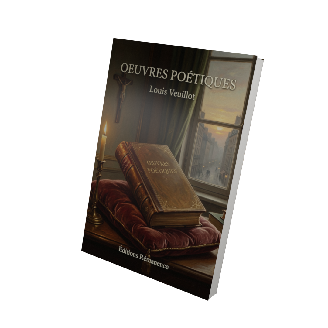 Oeuvres poétiques - Louis Veuillot (Vue 3D)