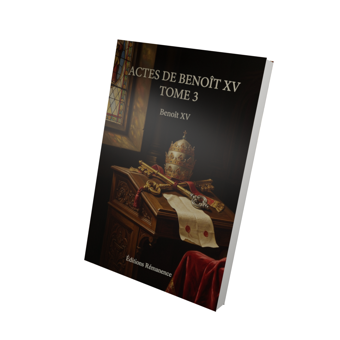 Actes de Benoît XV Tome 3 - Benoît XV (Vue 3D)