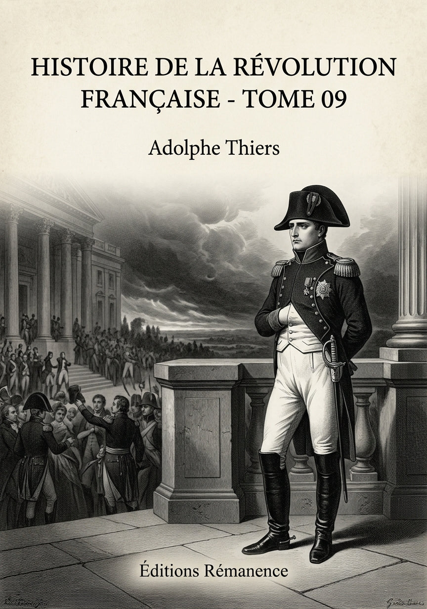 Histoire de la Révolution française - Tome 09 - Adolphe Thiers (Couverture)