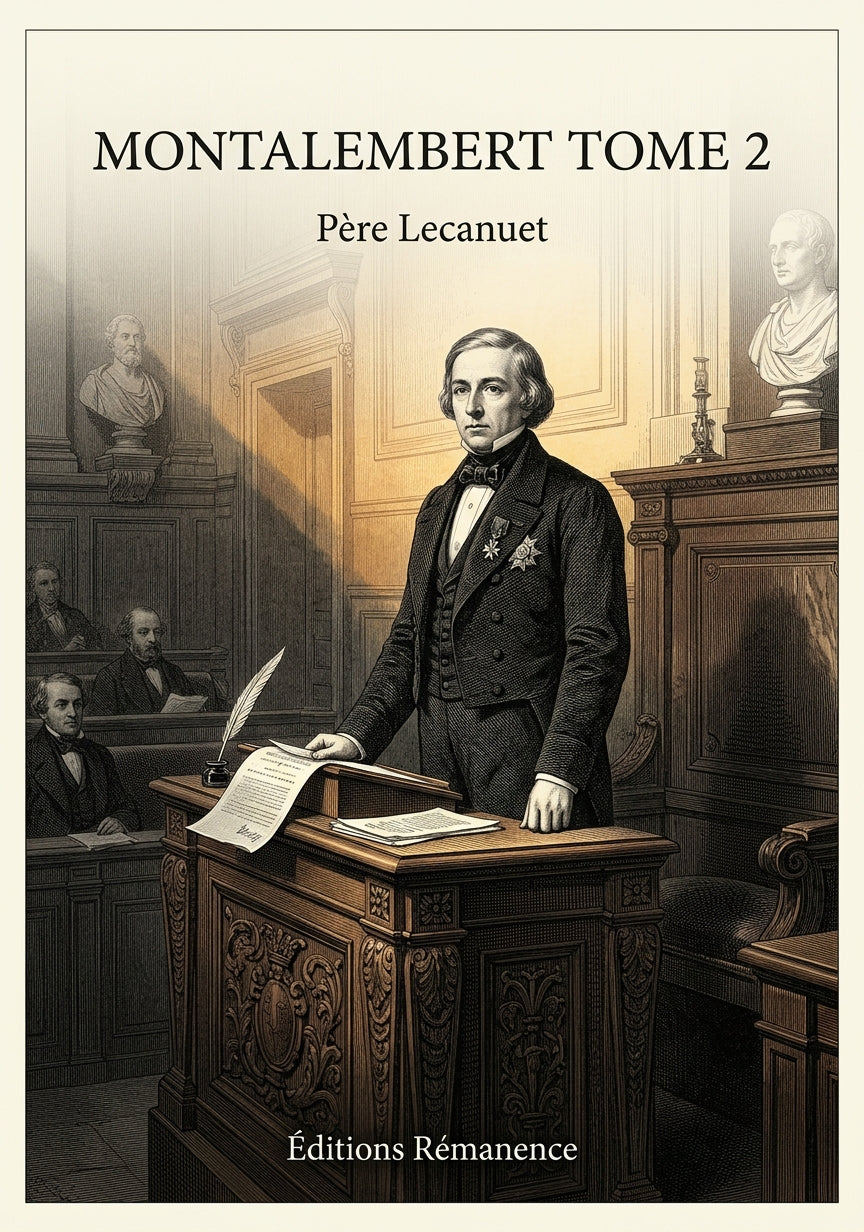 Montalembert Tome 2 - Père Lecanuet (Couverture)