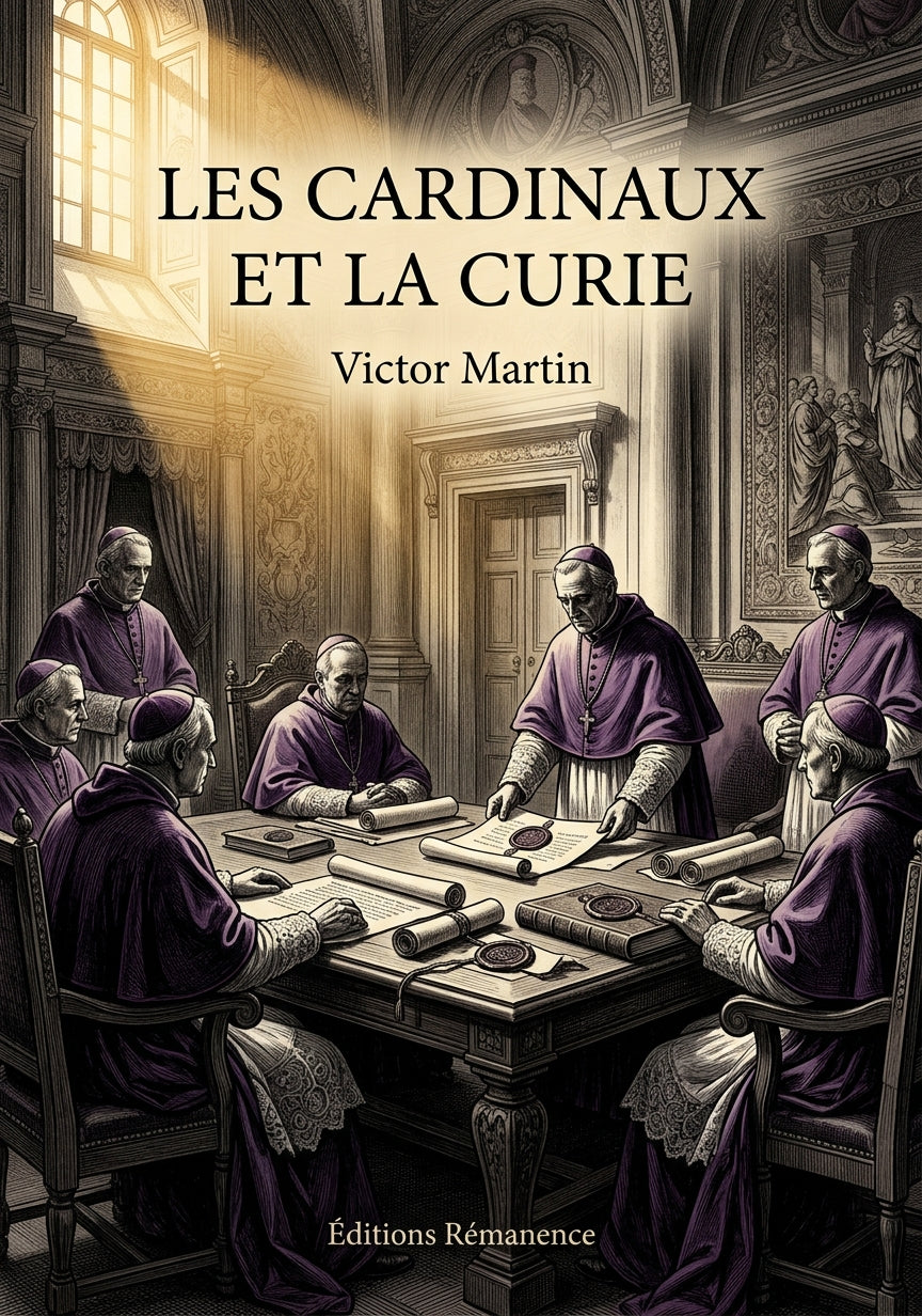 Les cardinaux et la curie - Victor Martin (Couverture)