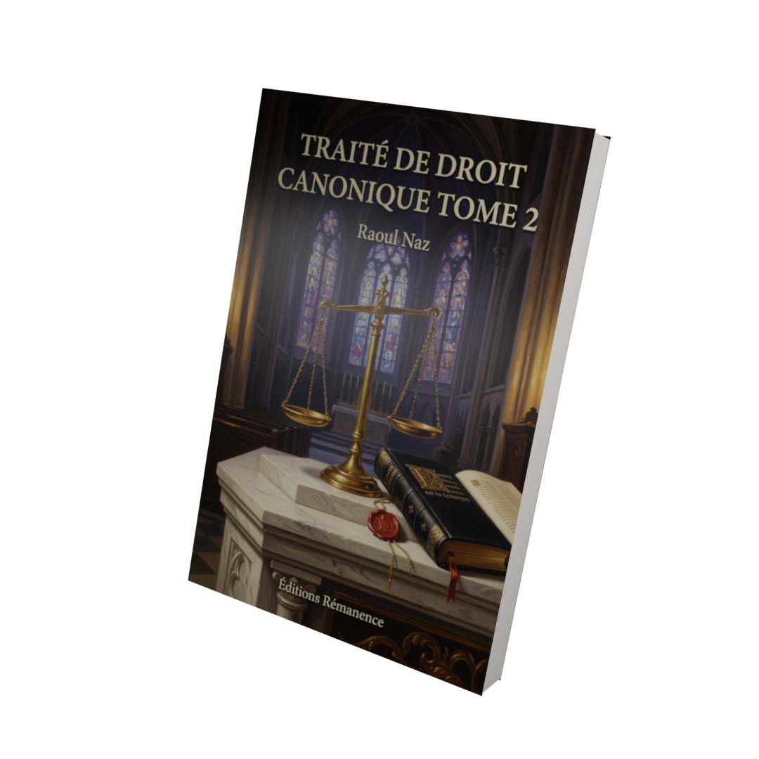 Traité de Droit canonique Tome 2 - Raoul Naz (Vue 3D)