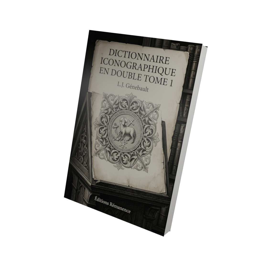 Dictionnaire iconographique en double Tome 1 - L.J. Génebault (Vue 3D)
