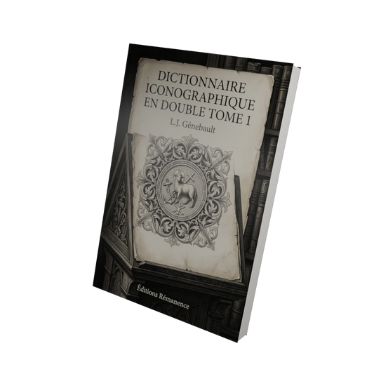 Dictionnaire iconographique en double Tome 1 - L.J. Génebault (Vue 3D)