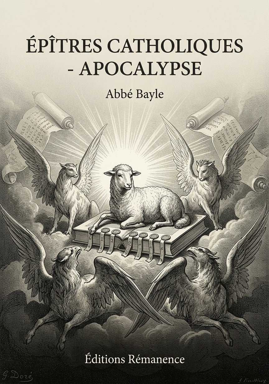 Épîtres catholiques - Apocalypse - Abbé Bayle (Couverture)