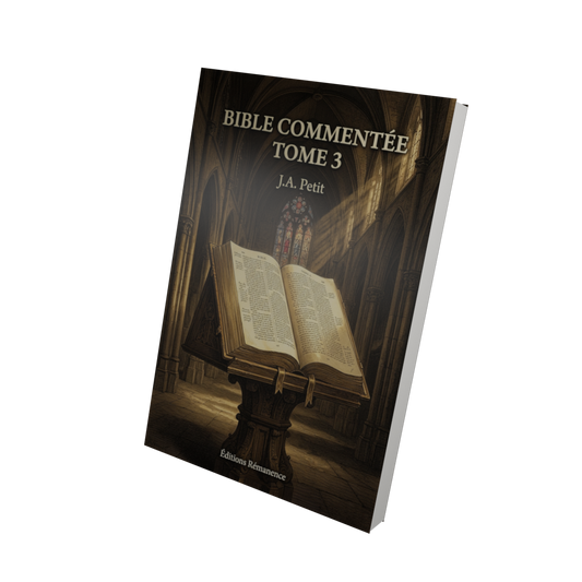 Bible commentée Tome 3 - J.A. Petit (Vue 3D)