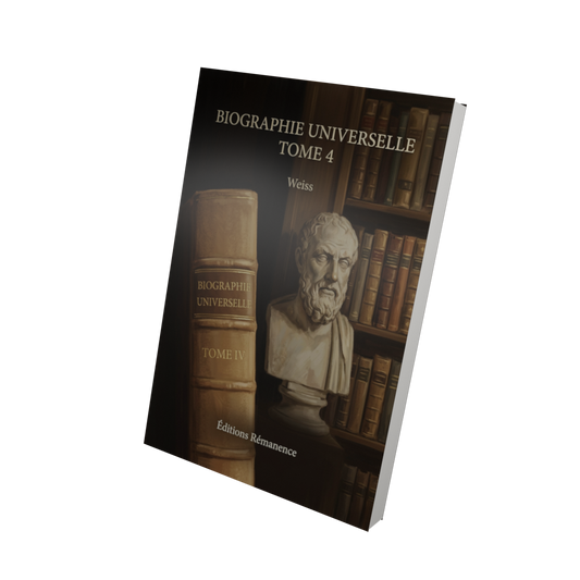 Biographie universelle Tome 4 - Weiss (Vue 3D)