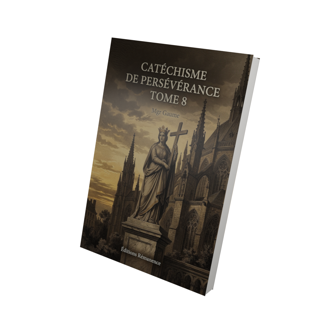 Catéchisme de persévérance Tome 8 - Mgr Gaume (Vue 3D)