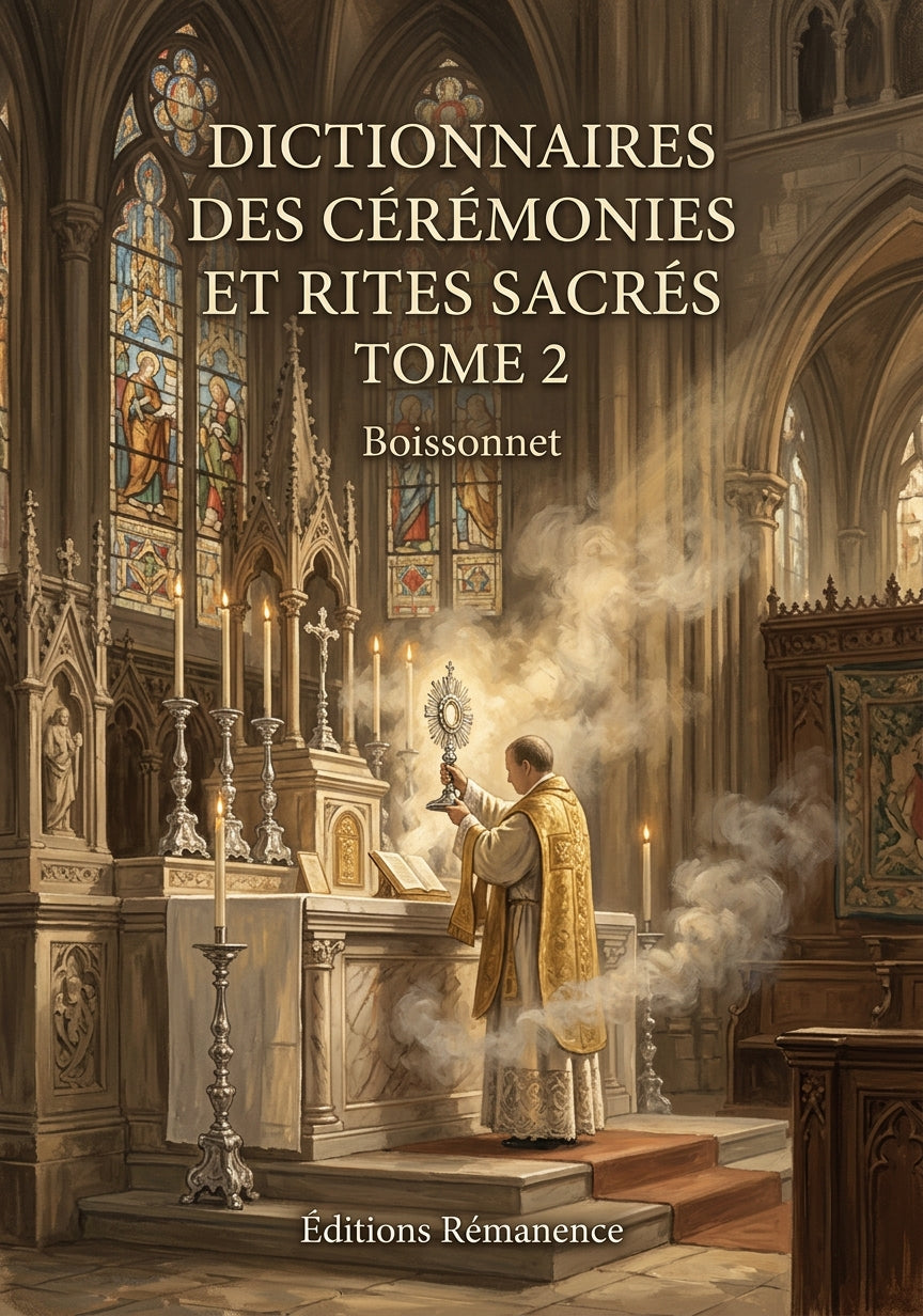 Dictionnaires des cérémonies et rites sacrés Tome 2 - Boissonnet (Couverture)