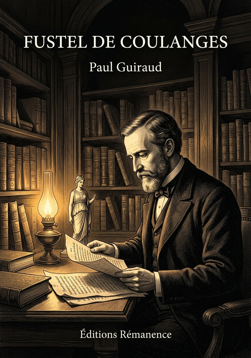 Fustel de Coulanges - Paul Guiraud (Couverture)