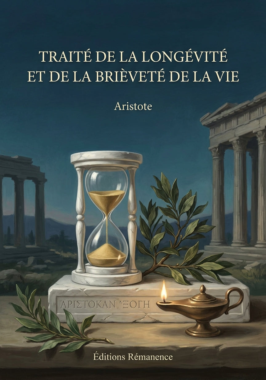 Traité de la longévité et de la brièveté de la vie - Aristote (Couverture)