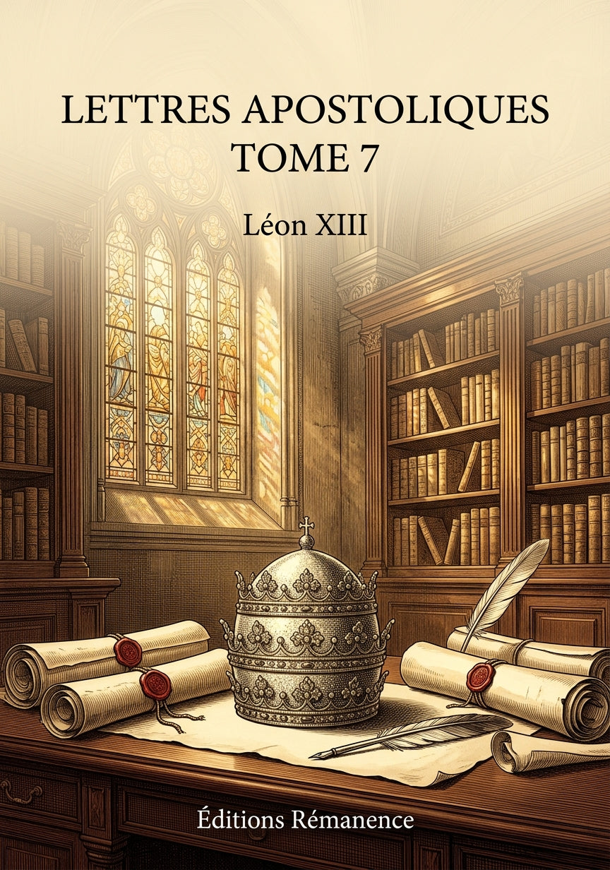 Lettres apostoliques Tome 7 - Léon XIII (Couverture)