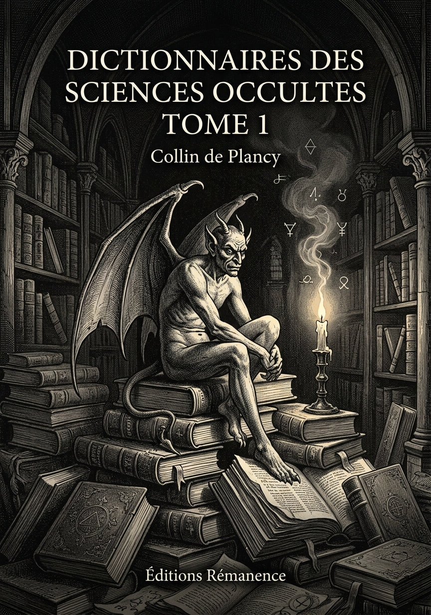 Dictionnaires des sciences occultes Tome 1 - Collin de Plancy (Couverture)