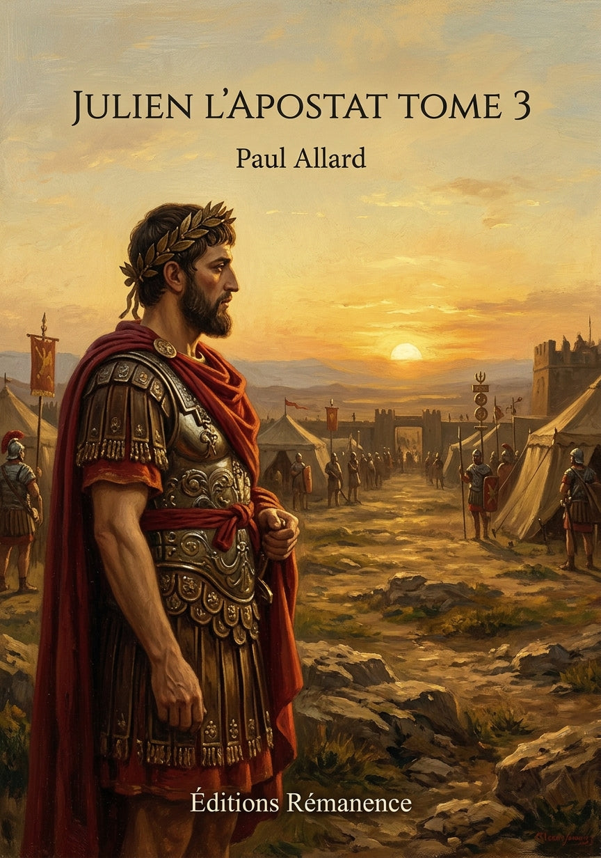 Julien l'Apostat Tome 3 - Paul Allard (Couverture)