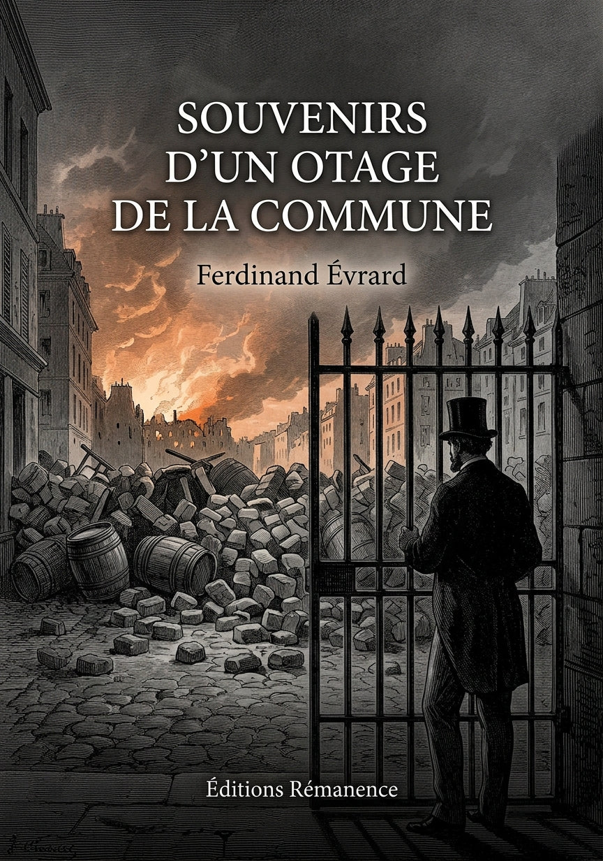 Souvenirs d'un otage de la commune - Ferdinand Évrard (Couverture)