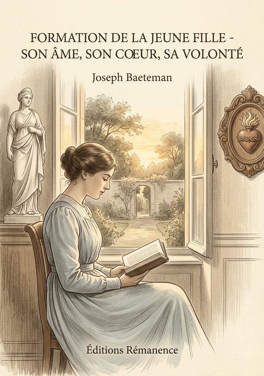 Formation de la jeune fille - son âme, son coeur, sa volonté - Joseph Baeteman (Couverture)