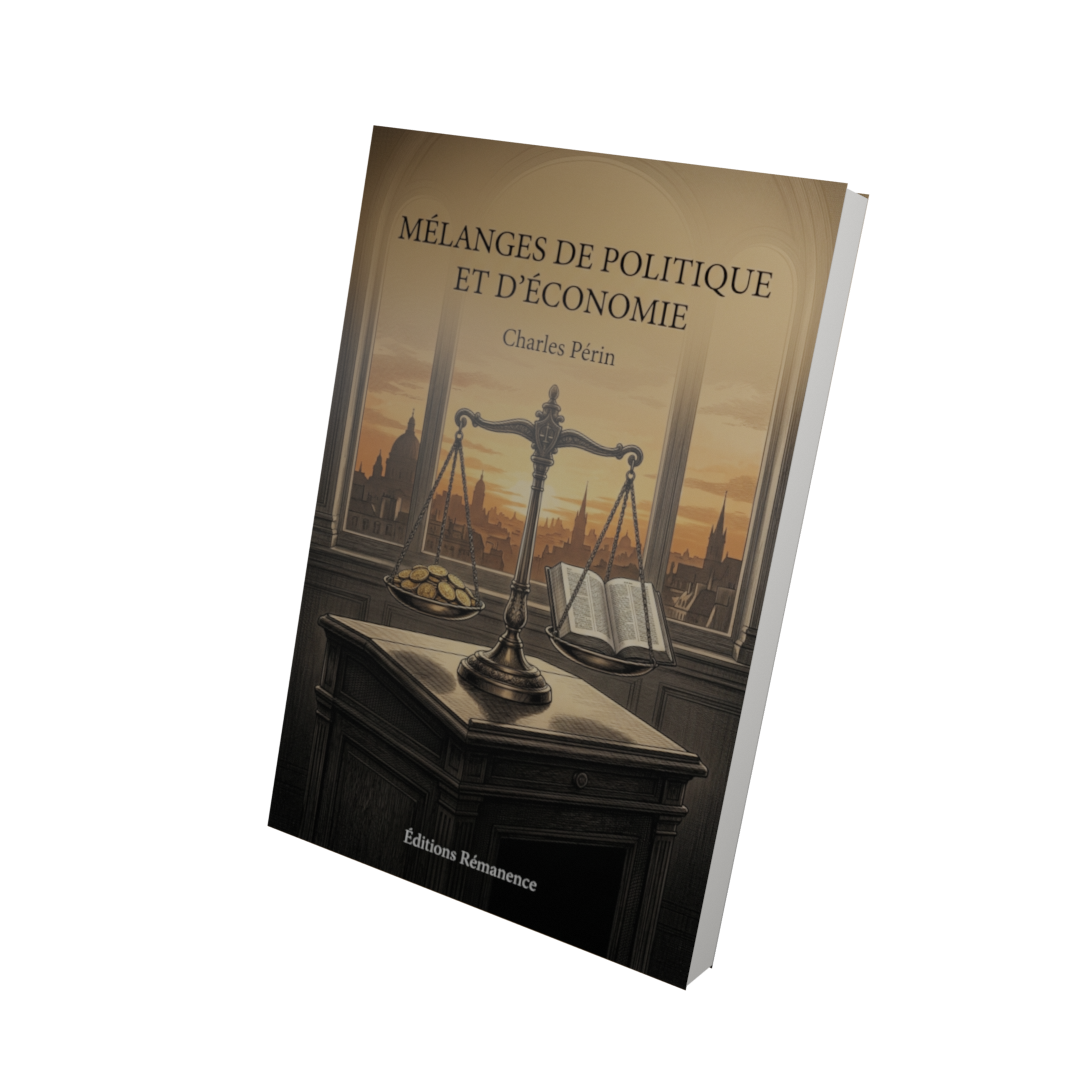 Mélanges de politique et d'économie - Charles Périn (Vue 3D)